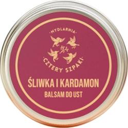 4 Szpaki Balsam do ust - śliwka i kardamon, 15 ml