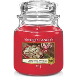 Yankee Candle - Słoik średni Peppermint Pinwheels