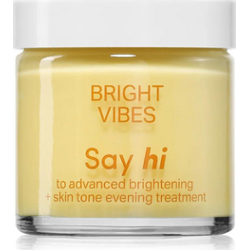 Say Hi Bright Vibes - Rozjaśniająca kuracja na przebarwienia | Puderikrem