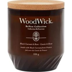 Woodwick RENEW - BLACK CURRANT & ROSE - świeca średnia 184 g