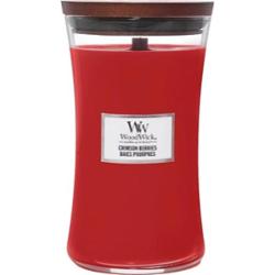 WoodWick Crimson Berries – świeca duża, 600 g
