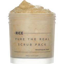 THANK YOU FARMER Rice Pure The Real Scrub Pack 100ml Samorozgrzewający się peeling do twarzy