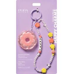 PUPA Milano Happy Charms Brelok z błyszczykiem do ust - 002 Sugar Pink, 6,4 ml
