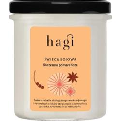 HAGI ŚWIECA SOJOWA KORZENNA POMARAŃCZA 215ML