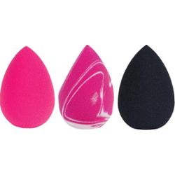 Ibra Zestaw 3 gąbeczek do makijażu Mix