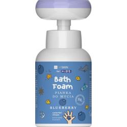 HISKIN KIDS Niebieska pianka do mycia rąk i ciała o zapachu jagodowym, 300 ml