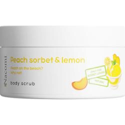 NACOMI Peeling do ciała o zapachu brzoskwiniowego sorbetu z cytryną