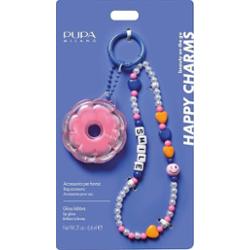 PUPA Milano Happy Charms Brelok z błyszczykiem do ust - 003 Bubble Gum, 6,4 ml