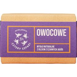 4 Szpaki Naturalne mydło w kostce - Owocowe