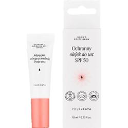 Your KAYA Ochronny olejek do ust SPF 50 - Poppy Glow, 10 ml