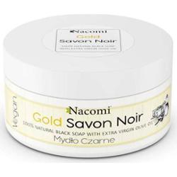Nacomi Złote Czarne Mydło z oliwą z oliwek 125 g