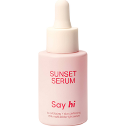 Say hi SUNSET SERUM - złuszczające serum z kwasami 15% | Puderikrem