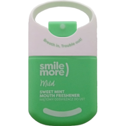 HISKIN SMILE MORE odświeżacz do ust - Mild sweet mint (zielony), 20 ml