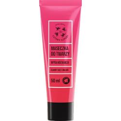 4 Szpaki Maseczka do twarzy wygładzająca Czarny bez i Malwa, 50 ml