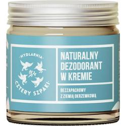 4 Szpaki Dezodorant w kremie bezzapachowy, 60 ml