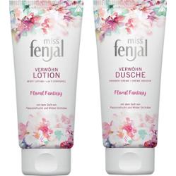 Fenjal Zestaw Floral Fantasy – Balsam do Ciała 200 ml + Żel pod Prysznic 200 ml