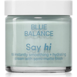 Say Hi BLUE BALANCE lekki krem nawilżający i wygładzający | Puderikrem