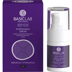 BasicLab Dermocosmetics Korygujące serum CICA i 0,05% czystego retinalu 15 ml