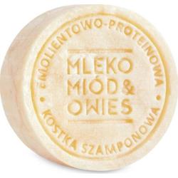 Mleko-miód-owies - szampon w kostce
