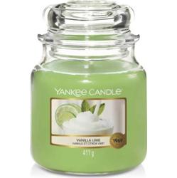 Yankee Candle CLASSIC - Słoik średni VANILLA LIME