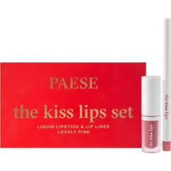 PAESE, THE KISS LIPS ZESTAW 03 -  LOVELY PINK