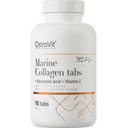 OstroVit Kolagen Morski + Kwas Hialuronowy + Witamina C 90 tabletek