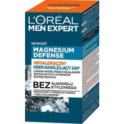 Loreal Paris Men Expert Magnesium Defense hipoalergiczny krem nawilżający 50ml
