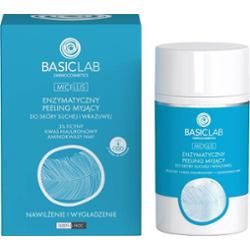 BasicLab Micellis Enzymatyczny peeling myjący do skóry suchej i wrażliwej, 35 g