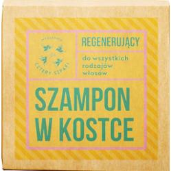 4 Szpaki Regenerujacy szampon w kostce - Eukaliptus Cytrynowy