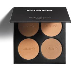 Clare Paleta do konturowania twarzy - Paleta 4 bronzerów