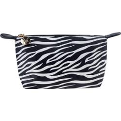 Intervion Kosmetyczka prosta duża Zebra