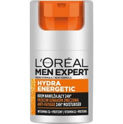 Loreal Paris Men Expert Hydra Energetic krem nawilżający przeciw oznakom zmęczenia 50ml