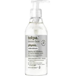 tołpa. physio. mikrobiom łagodny żel micelarny do mycia twarzy i oczu, 195 ml