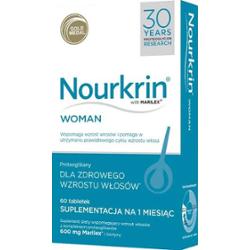 Nourkrin Woman suplement diety na włosy z proteoglikanami, 60 tabl.