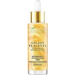 Bielenda Golden Placenta Collagen Reconstructor - Regenerująco - rozświetlające serum przeciwzmarszczkowe