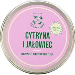 4 Szpaki Cytryna i Jałowiec - rozświetlający mus do ciała 150 ml
