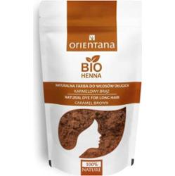 Orientana BIO Henna Naturalna farba do włosów długich Karmelowy Brąz