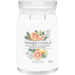 Yankee Candle WHITE SPRUCE & GRAPEFRUIT - Świeca duża 567 g