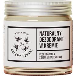 4 Szpaki Dezodorant w kremie Cedr i Paczula, 60 ml