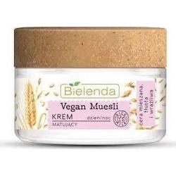Bielenda Vegan Muesli Krem matujący owies + pszenica + mleczko ryżowe