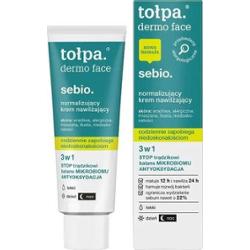 Tołpa Dermo Face Sebio normalizujący krem nawilżajacy lekki, DZIEŃ / NOC 40 ml