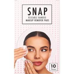 Sister Young SNAP Wielorazowe bambusowe płatki kosmetyczne 10 sztuk + woreczek