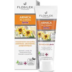 Floslek Żel z arniką forte na rozszerzone naczynka, zasinienia, obrzmienia, podpuchnięcia 50 ml