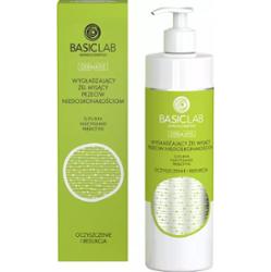 BASICLAB - Wygładzający żel myjący przeciw niedoskonałościom z 0,5% bha, 300ml