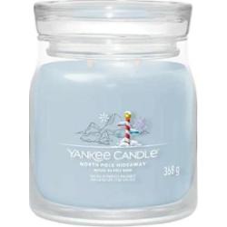 Yankee Candle Signature – Świeca średnia North Pole Hideaway, 368 g