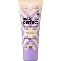 Eveline Better Than Perfect Nawilżająco-kryjący podkład z formułą No Transfer, 04 Natural Beige