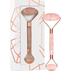 Crystallove Masażer do twarzy 3D z Kwarcu Różowego Urządzenia do masażu twarzy 1 ct
