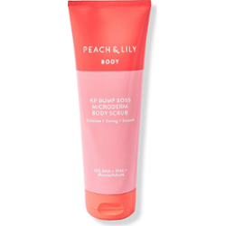 Peach & Lily KP Bump Boss Microderm Body Scrub 230 g | Peeling do ciała z kwasami AHA i PHA