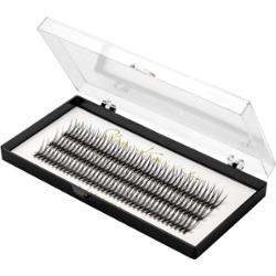 Luxury Lashes Slim KIM V-line 12 mm | Ultra czarne kępki w kształcie litery V
