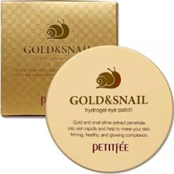 Petitfée Gold & Snail hydrożelowa maska wokół oczu z ekstraktem ze śluzu ślimaka 60 szt.
